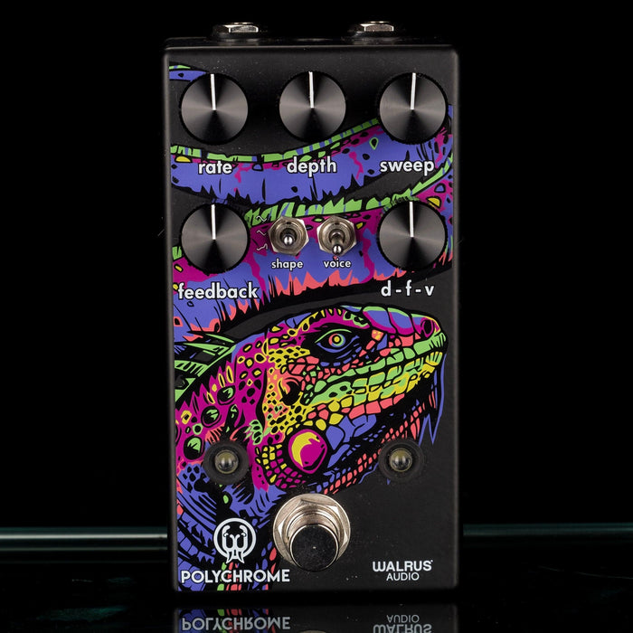 Used Walrus Audio Polychrome Analog Flanger Pedal with Box