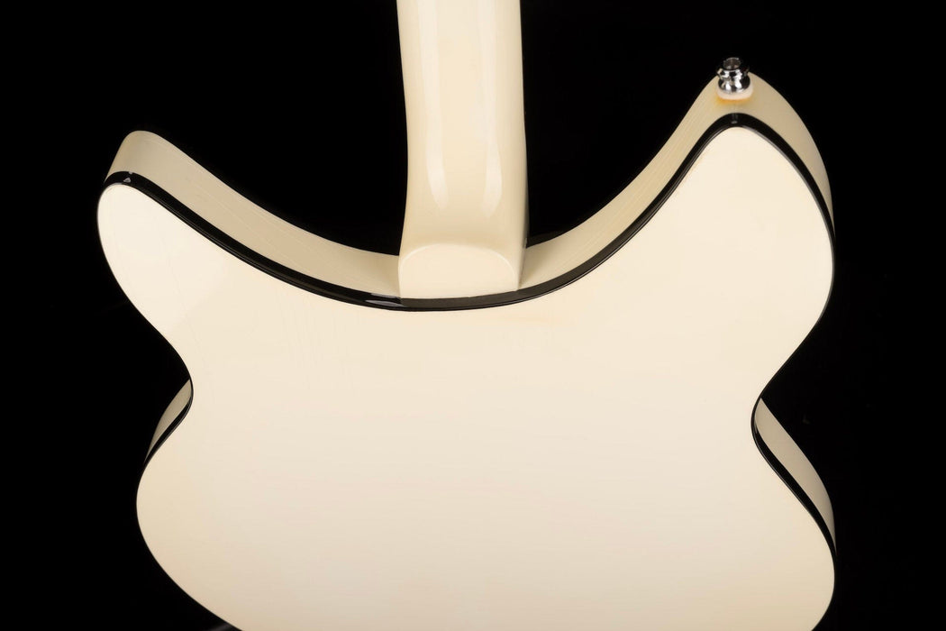 Pre Owned 1990 Rickenbacker 370WB White With Case