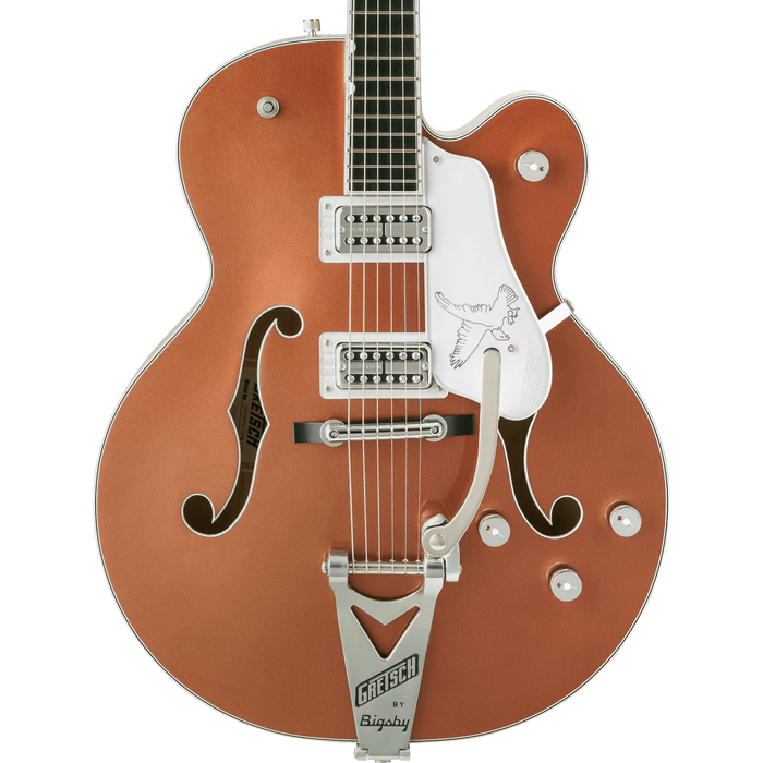 DISC - Gretsch G6136T Limited Edition Falcon with Bigsby Two-Tone Copper/Sahara Metallic Electric Guitar