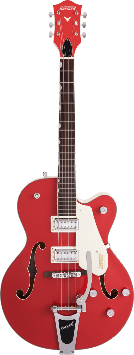 DISC - Gretsch G5410T Limited Edition Electromatic Tri-Five Hollow Body Single-Cut with Bigsby Two-Tone Fiesta Red/Vintage White Electric Guitar