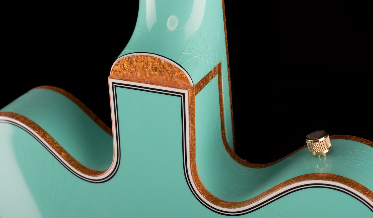 Gretsch Custom Shop Masterbuilt Stephen Stern G6136CS 1962 Seafoam Falcon Doublecut Closet Classic