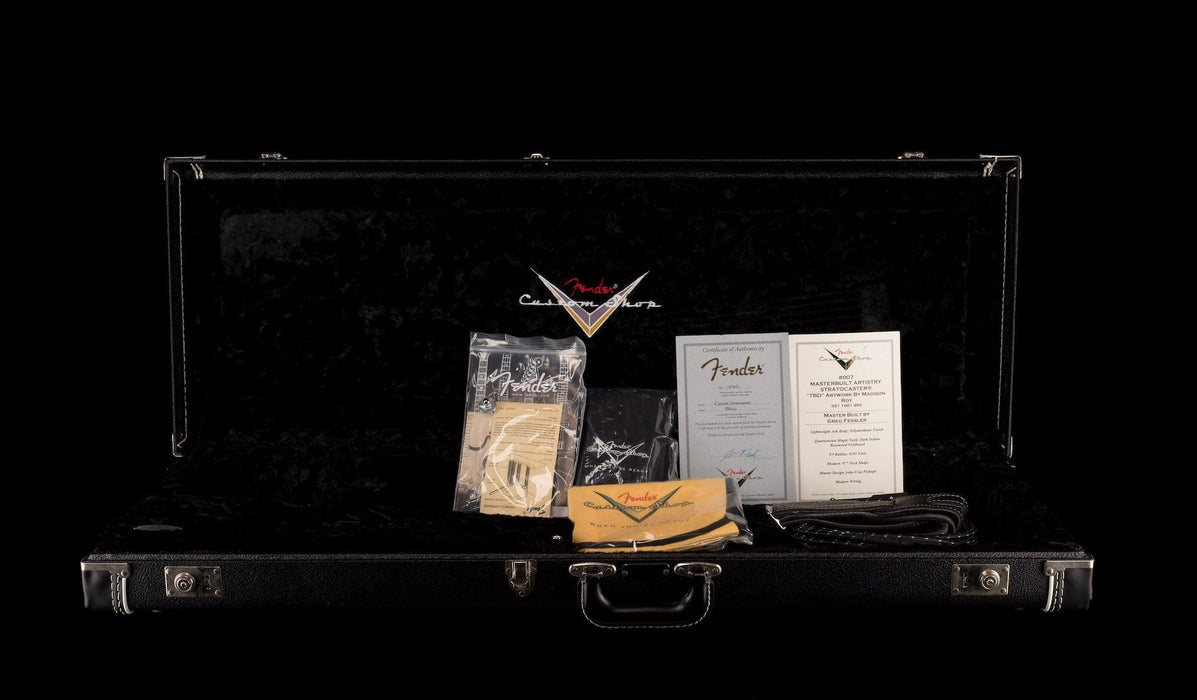 Pre-Owned Fender Custom Shop Masterbuilt Greg Fessler Madison Roy "Arctic" Stratocaster