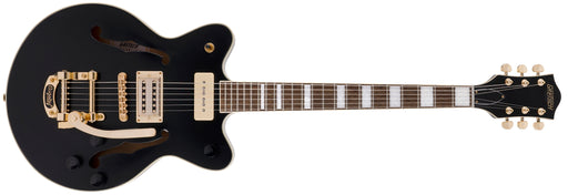 DISC - Gretsch G2655TG-P90  Limited Edition Streamliner Center Block Jr. w/ Bigsby Matte Black Electric Guitar