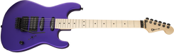 Charvel USA Select San Dimas Style 1 HSS FR Satin Plum Electric Guitar With Case