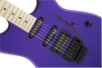 Charvel USA Select San Dimas Style 1 HSS FR Satin Plum Electric Guitar With Case