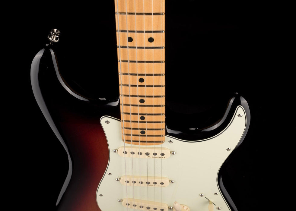 Used Fender Player Plus Stratocaster Maple Fingerboard 3-Color Sunburst with Gig Bag