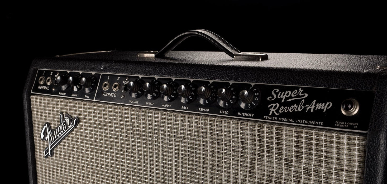 Vintage 1967 Fender Super Reverb Guitar Amp Combo