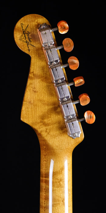 Fender Custom Shop Artisan Thinline Stratocaster Roasted Ash Body Spalted Maple Top Aged Natural