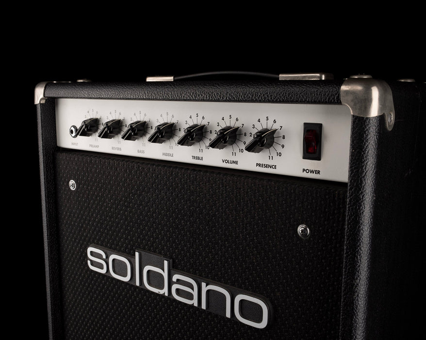 Pre Owned Soldano Astroverb 16 1x12" Black Guitar Amp Combo