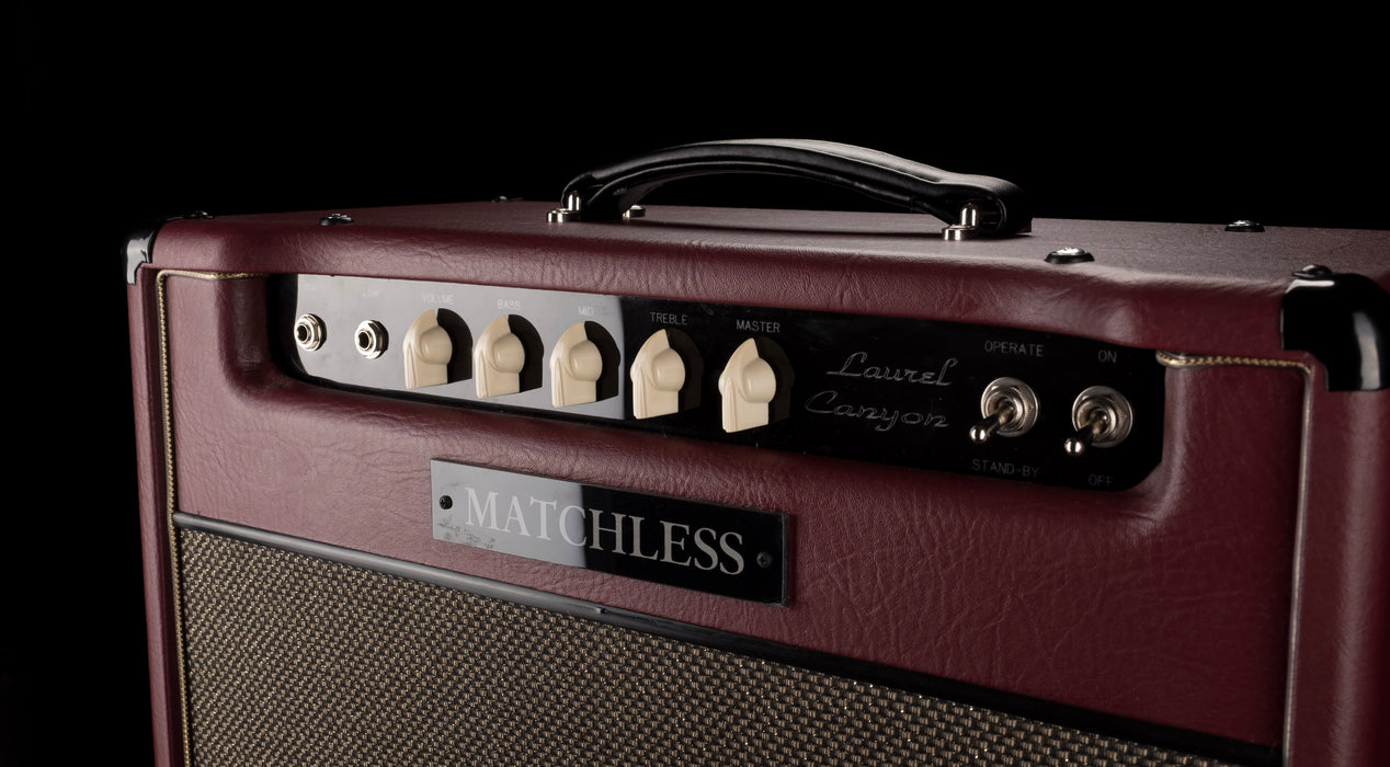 Matchless Laurel Canyon Burgundy Reverb Guitar Amp Combo