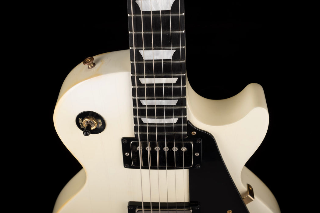 Pre Owned 2008 Gibson Les Paul Studio Alpine White With OHSC