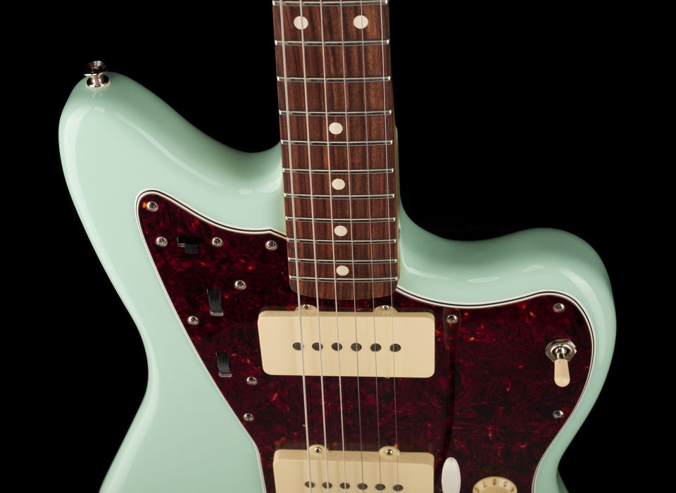 Used Fender Vintera '60s Jazzmaster Modified Surf Green with Gig Bag