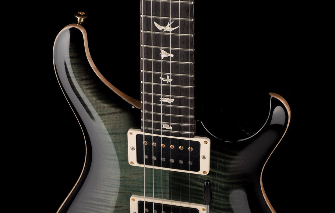 PRS Core Custom 24 Pattern Thin 10 Top Custom Color Trampas Green Smokeburst with Case