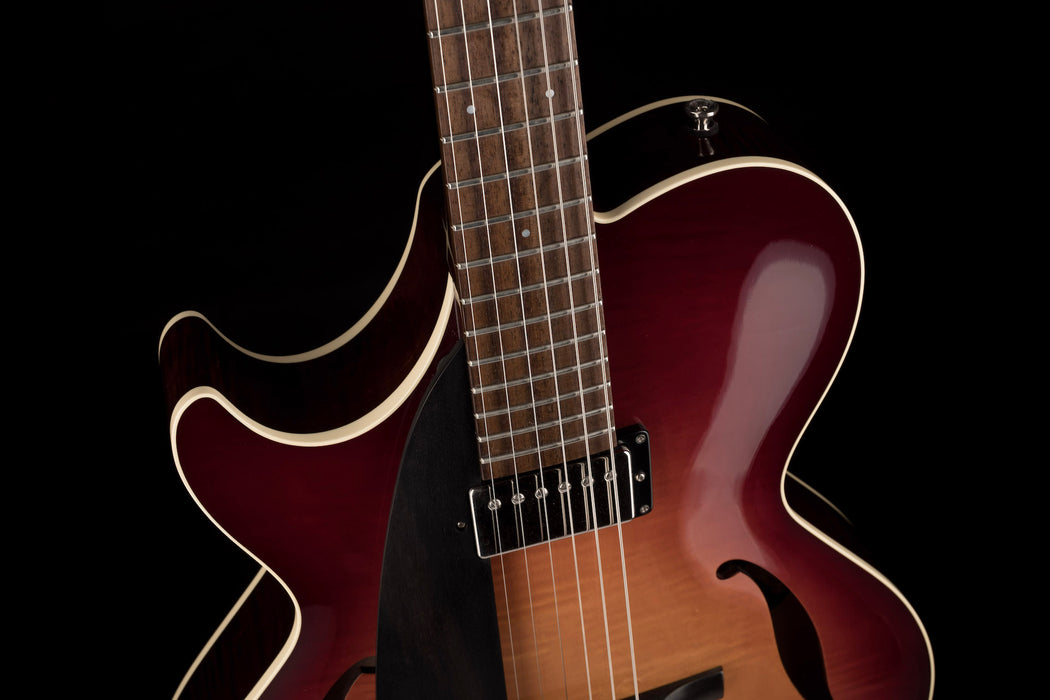 Pre Owned 2013 Collings Eastside LC Archtop Left-Handed Sunburst With Case
