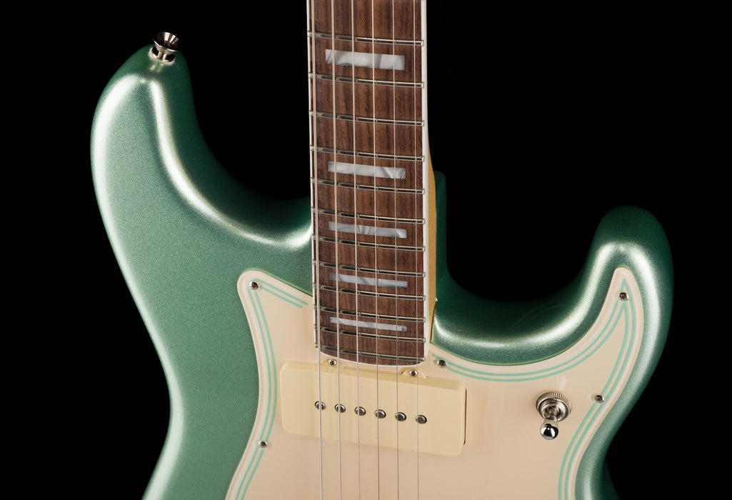 Fender Parallel Universe II Jazz Strat Mystic Surf Green Guitar ***B-STOCK***