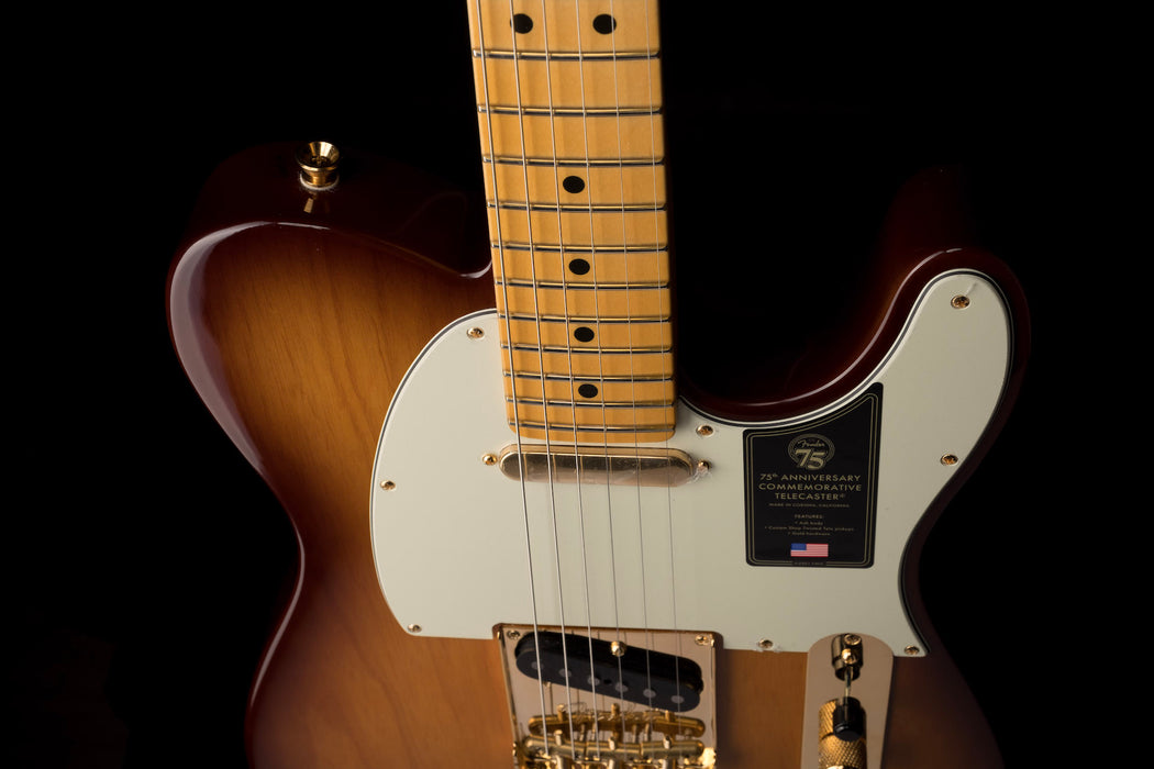 Fender 75th Anniversary Commemorative Telecaster 2-Color Bourbon Burst