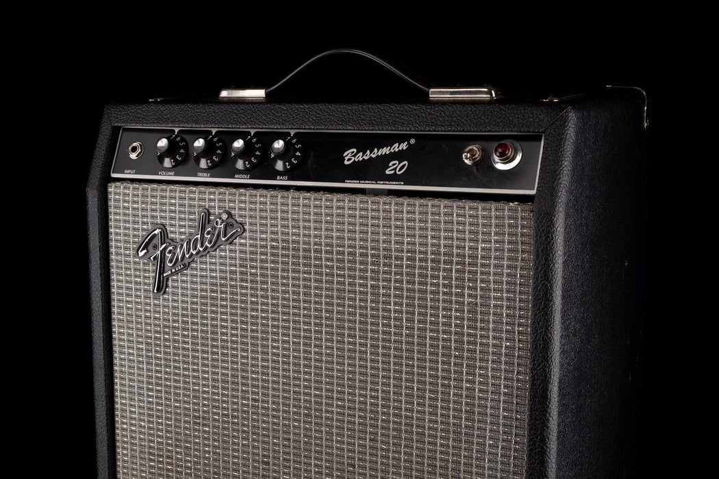 Vintage Rivera Era 1983 Fender Bassman 20 Guitar Amp 1x15" Combo