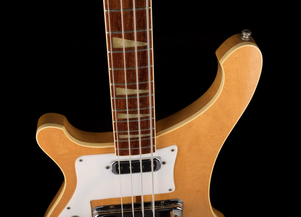 Pre Owned 1974 Rickenbacker 4001 Bass Maple Glo With HSC - Duffy Snowhill