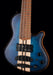 Mayones Cali4 Bass Mahogany Body 3A Flame Maple Top Trans Blue