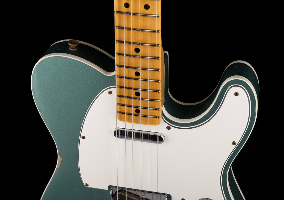 Fender Custom Shop 1965 Telecaster Custom Relic Faded Aged Sherwood Green Metallic