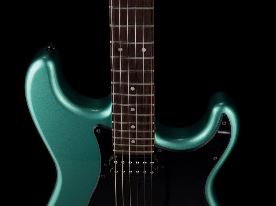 Used Fender Boxer Series Stratocaster HH Sherwood Green Metallic Electric Guitar With Gig Bag