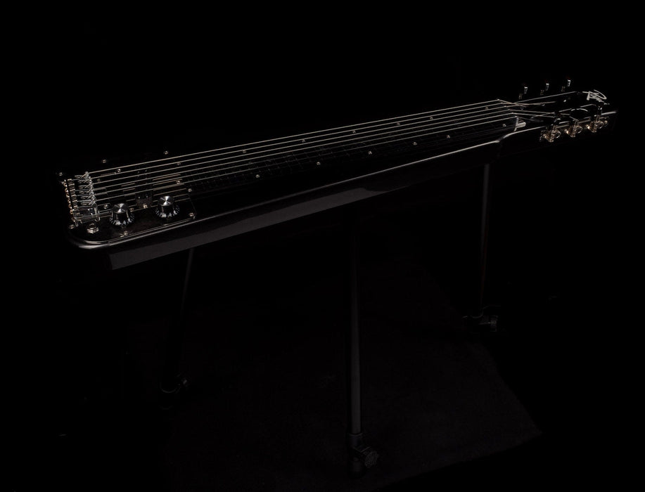 Used Rogue RSL-1 Lap Steel Metallic Black with Legs and Hardshell Case