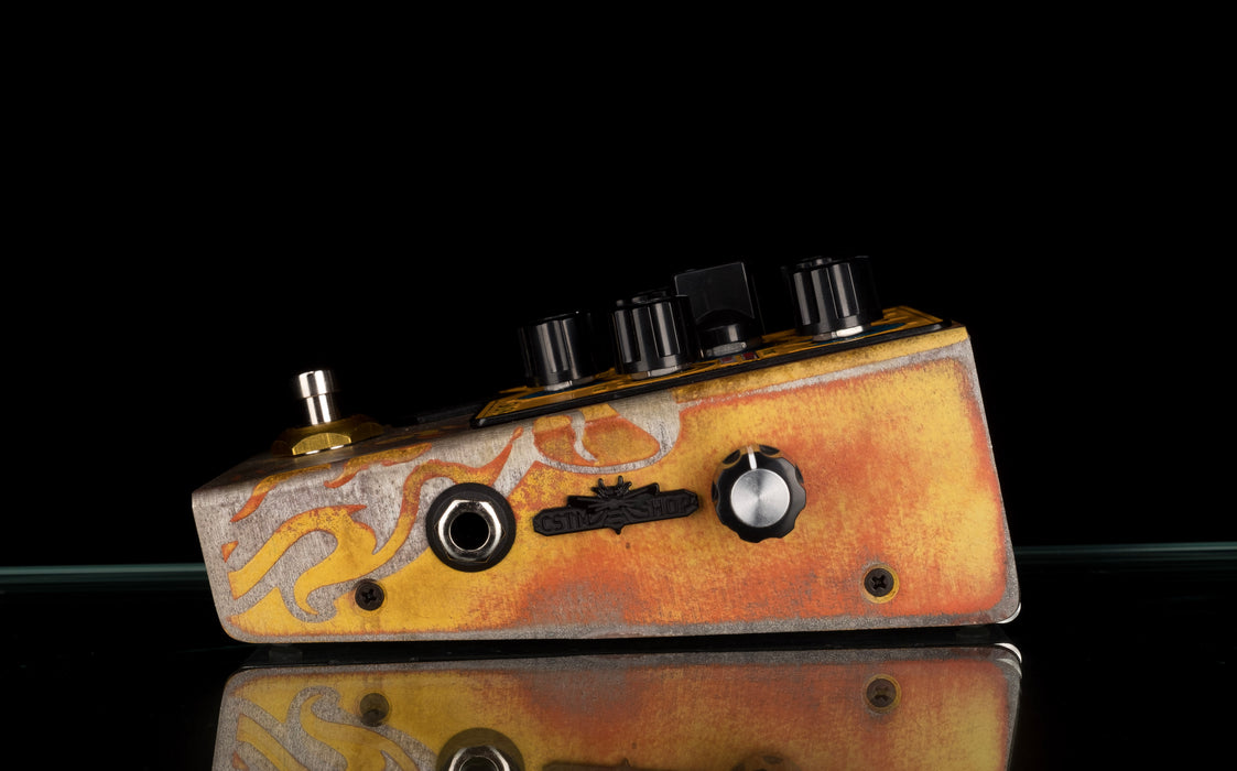 Beetronics FX Custom Shop One Off Yellow Swarm Fuzz Harmonizer Pedal