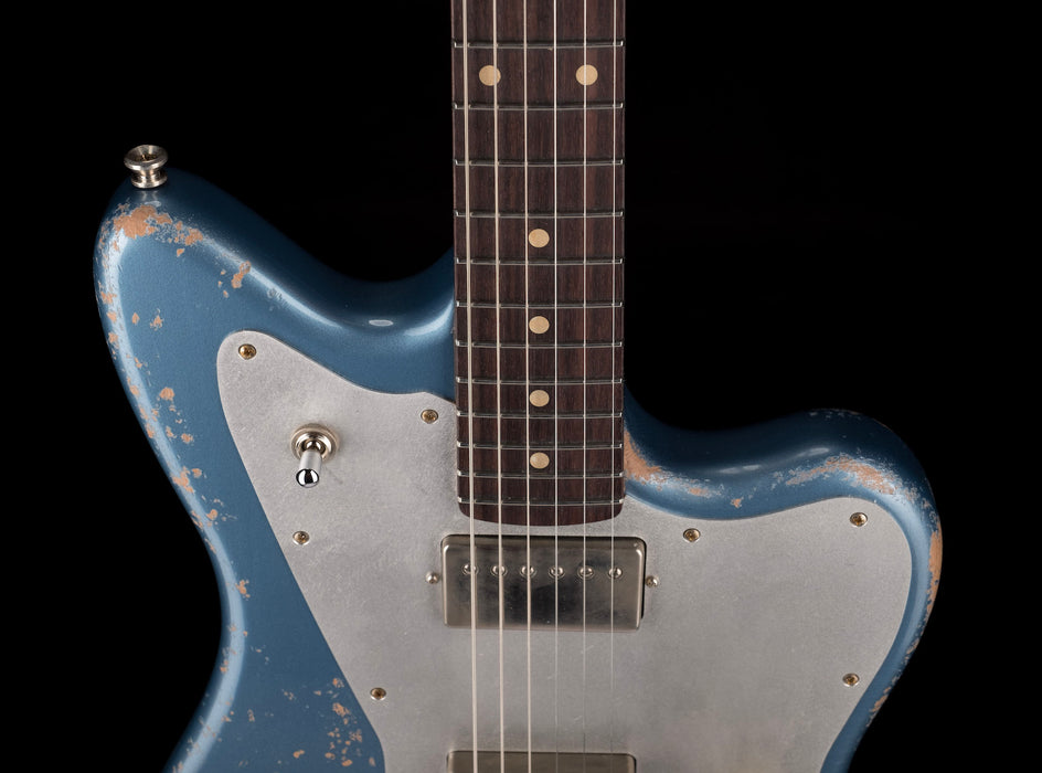 Fano Oltre Series JM6 Heavy Distress Pelham Blue with Gig Bag