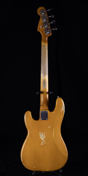 Fender Custom Shop Masterbuilt Vincent Van Trigt 1963 Precision Bass Heavy Relic Aged Olympic White With Case