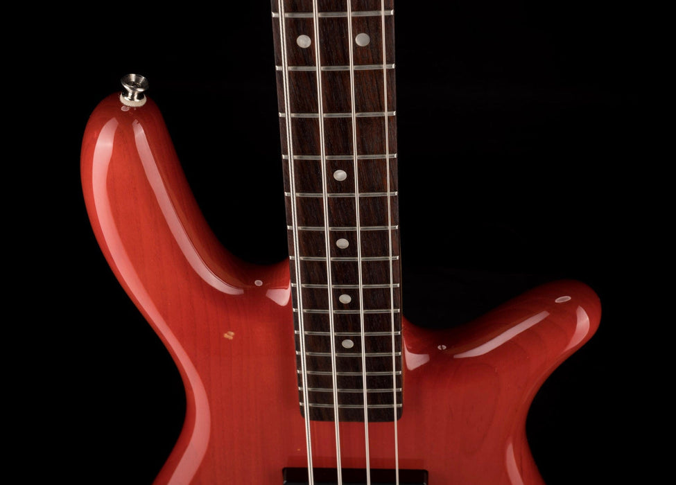 Used Spector NS-2002B Bass Trans Red with Gig Bag