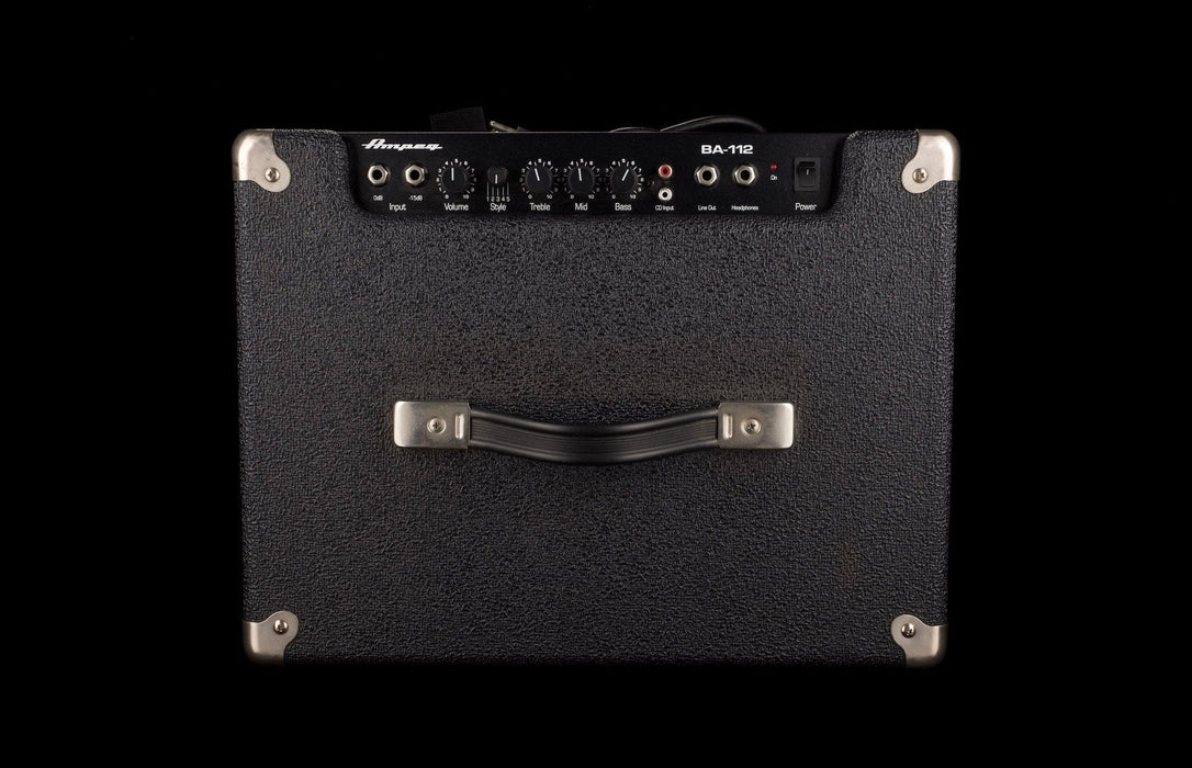 Used Ampeg BA-112 Bass Amp Combo With Cover