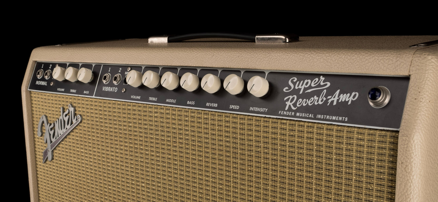 Used Fender '65 Reissue Super Reverb Blonde Guitar Amp Combo
