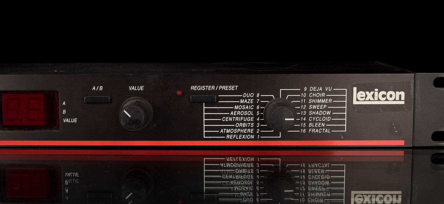 Pre Owned Lexicon Vortex Audio Morphing Processor Rack Unit with Footswitches and Power Supply
