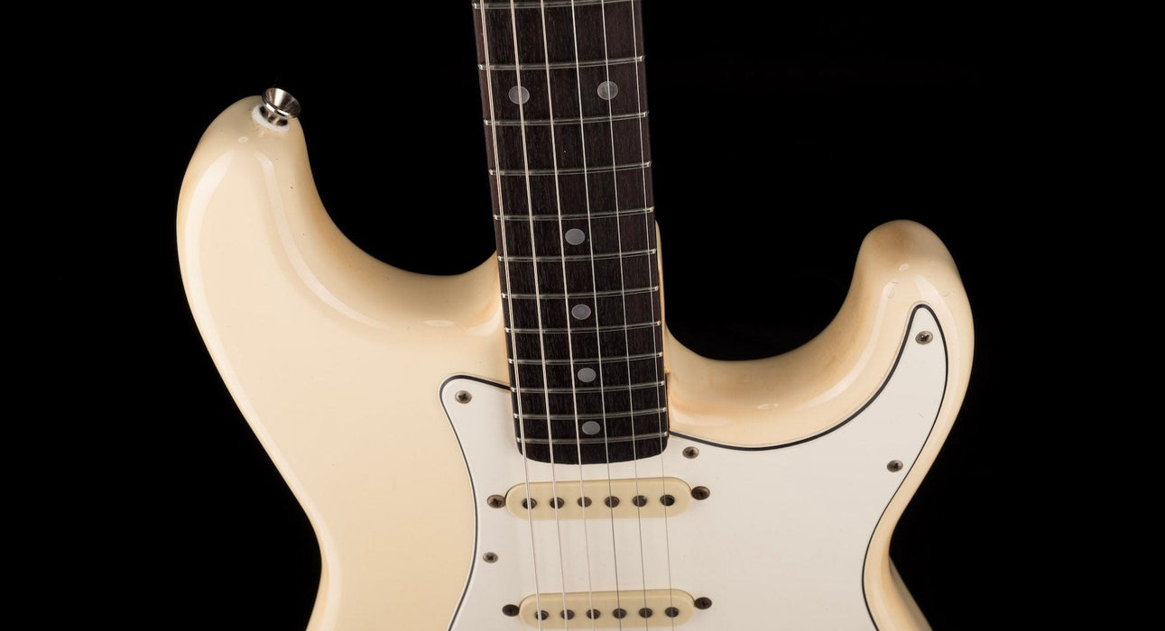 Vintage 1985 Fender ‘72 Reissue ST72-70 Stratocaster MIJ E-Series Olympic White With HSC