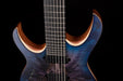 Mayones Left Handed Duvell Elite 7 String Dirty Purple Blue Burst