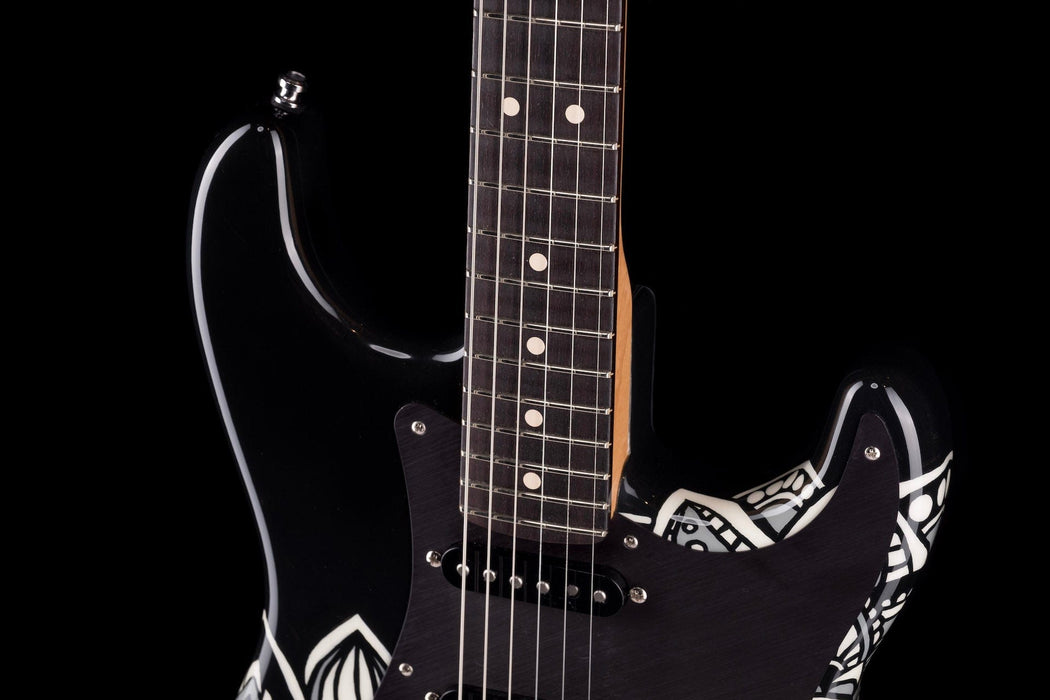 Pre-Owned Fender Custom Shop Masterbuilt Greg Fessler Madison Roy Nightshade Strat Electric Guitar