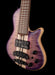 Mayones Cali4 Bass 17.5" Scale 3A Quilted Maple Top/Swamp Ash Body Trans L.U.V. Finish with Case