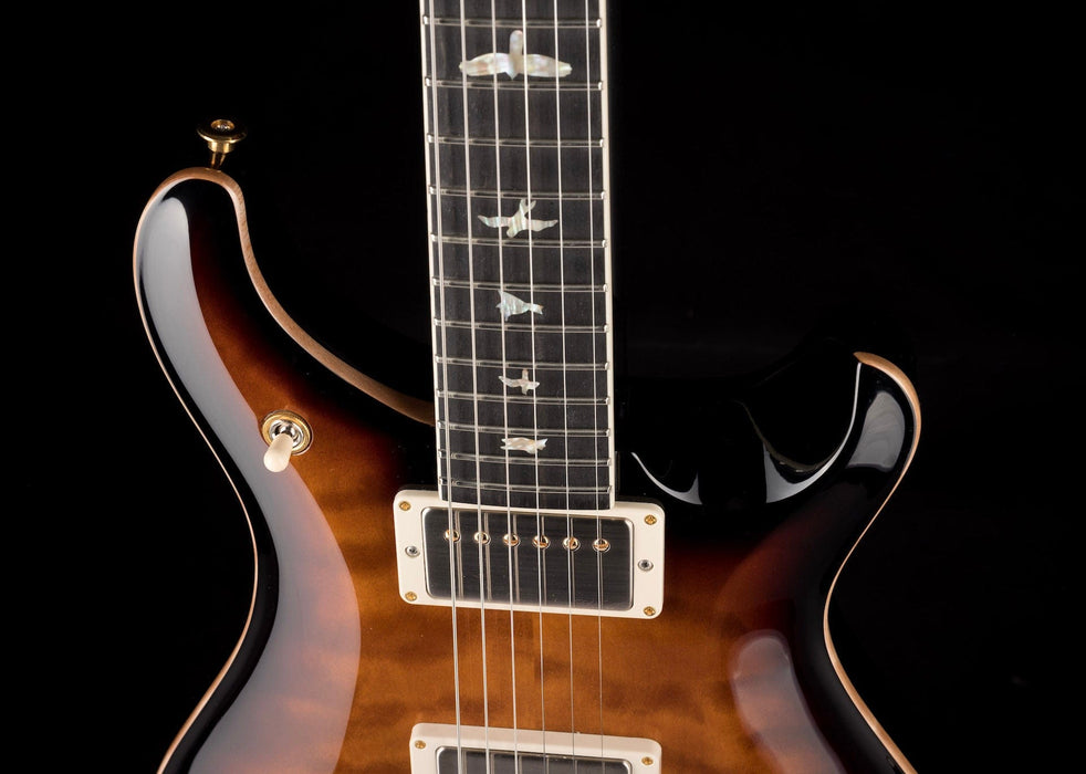 PRS Core McCarty 594 Quilt 10 Top Black Maple Neck Custom Color Solano Burst with Case
