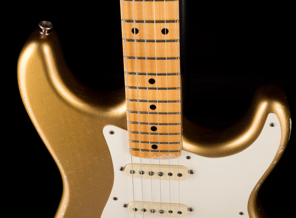 Pre Owned 2017 Fender Custom Shop '57 Stratocaster HLE GOLD With OHSC