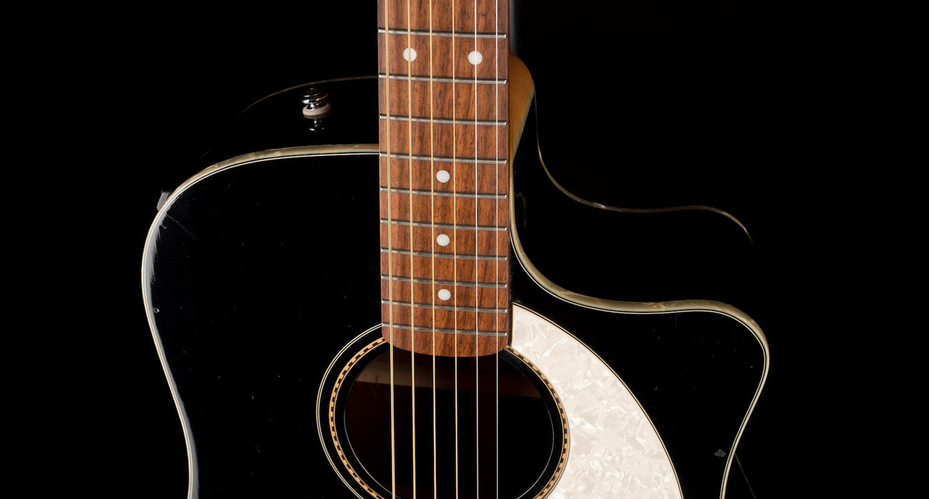 Used 2009 Fender Sonoran SCE Black Acoustic Electric Guitar