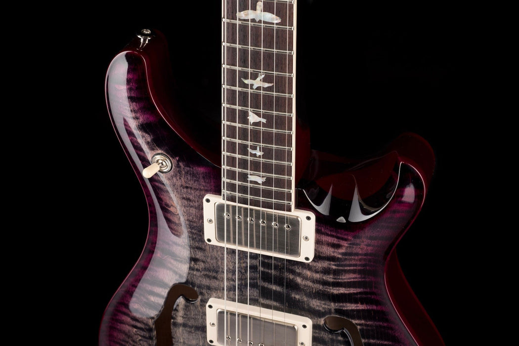 PRS Core McCarty 594 Hollowbody II Custom Color Charcoal Violet Wrap Burst Electric Guitar