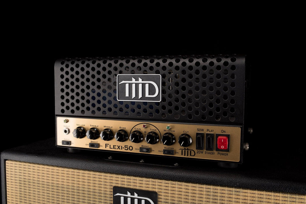 Pre Owned THD Flexi 50 Guitar Amp Head With Matching 2x12" Guitar Amp Cabinet