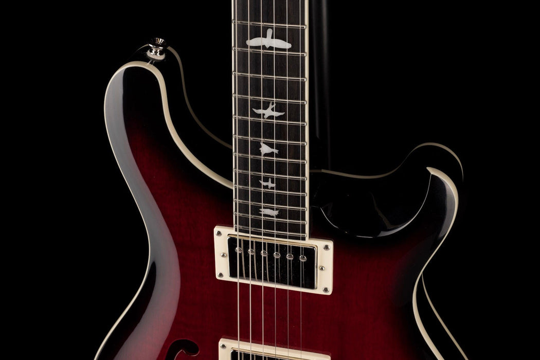 Used PRS SE Hollowbody Standard Fire Red With OHSC