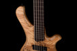Mayones BE Elite EP 5 String Bass Guitar Trans Natural Satine Eye Poplar Top With Case