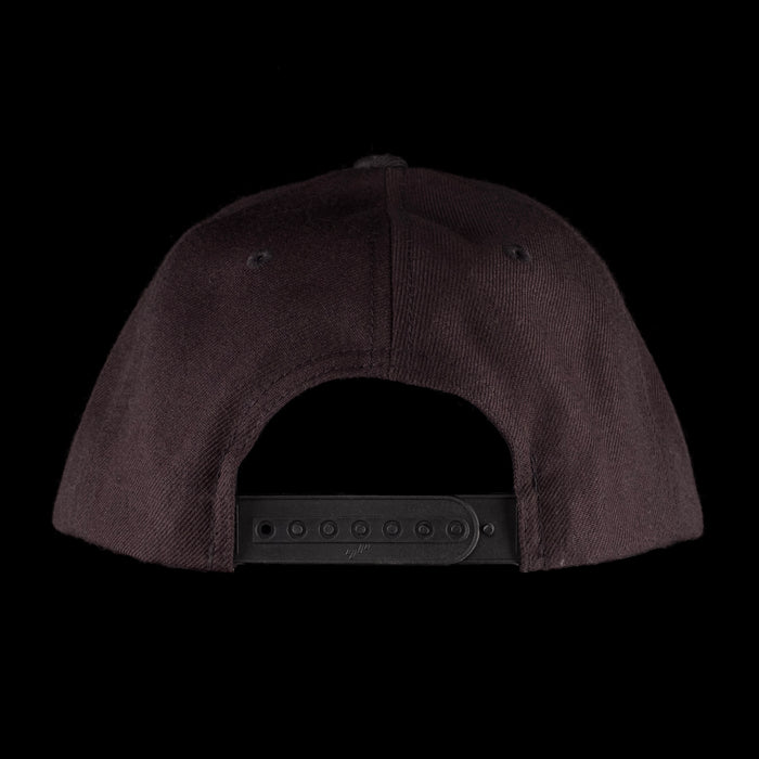 Truetone Music Classic Baseball Hat Black with Red & White Logo