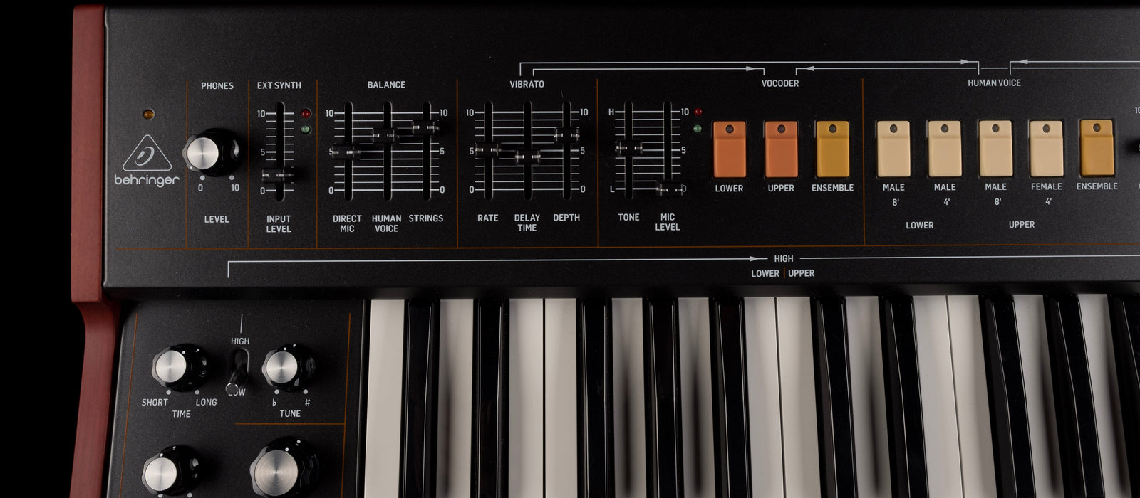 Pre Owned Behringer VC340 37-Key Analog Synthesizer Keyboard
