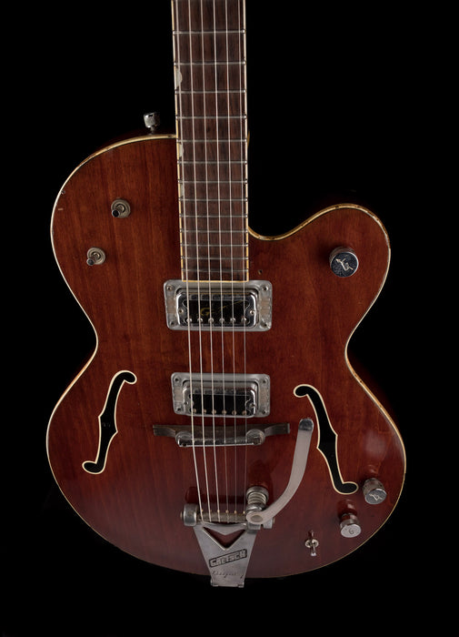 Pre Owned 1966 Gretsch 6119 Chet Atkins Tennessean Walnut Stain With OHSC
