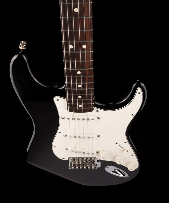 Pre Owned 1996 Fender MIM Roland Stratocaster Sunburst Modded Guitar With Gig Bag