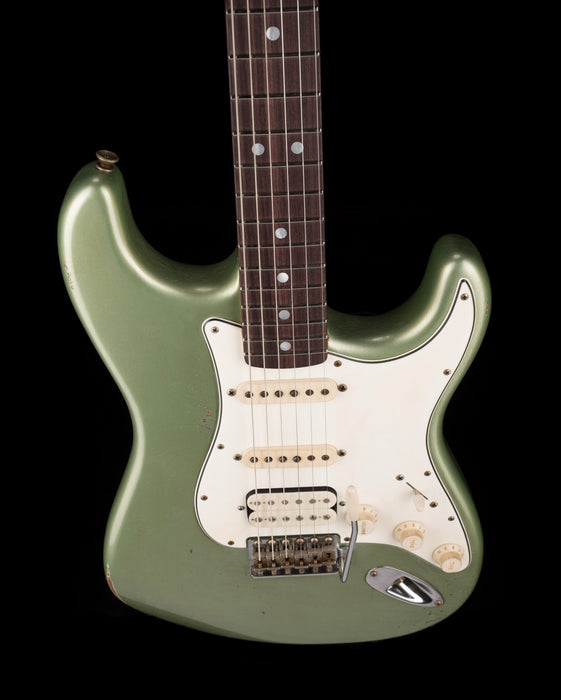 Fender Custom Shop Masterbuilt Andy Hicks 1967 Stratocaster HSS Journeyman Relic Lime Gold