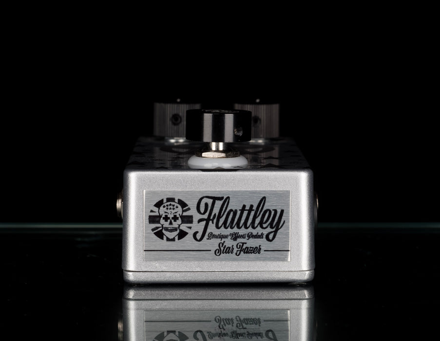 Flattley Guitar Effect Pedals Silver Line Star Fazer Phaser Guitar Pedal